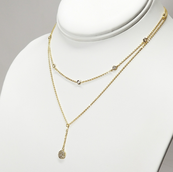 💖 New in Gift Box 🎁CZ Diamond Choker Collar Necklace - Picture 8 of 8